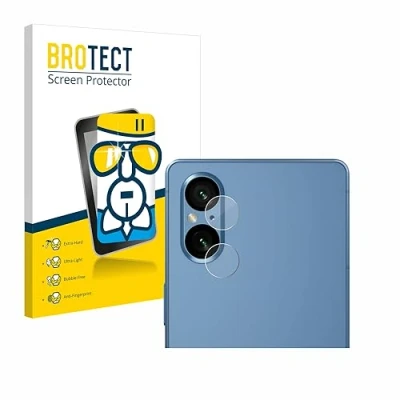 Abbildung von BROTECT Schutzglas für Sony Xperia 5 V (NUR Kameraschutz) Schutzfolie Panzer Folie Glas [Extrem Kratzfest 9H, Anti Fingerprint, Ultra Transparent]