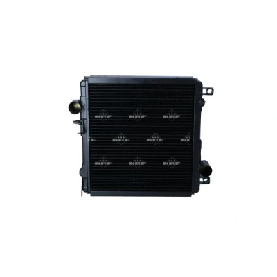 Abbildung von NRF 503342 Kühler, Motorkühlung Kupfer 480mm 430mm 65mm Kühlrippen gelötet