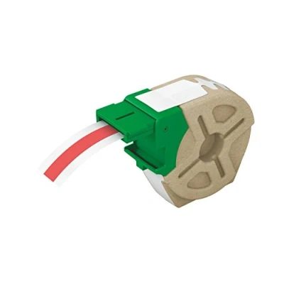 Abbildung von Leitz, Intelligente Endlos Plastik Etikettenkartusche, 12 mm Breite, 10 m Länge, Rot, 70150025