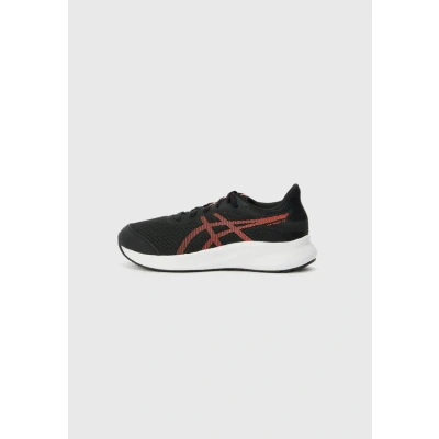 Abbildung von Asics Patriot 13 Unisex Laufschuh Straße für Kinder, Größe: 35.5, Black/flash red Schuhe