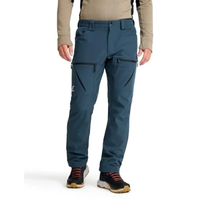 Abbildung von RevolutionRace Hiball Softshell Pants für Herren, Outdoor Hosen Wandern, Moonlit Ocean, S