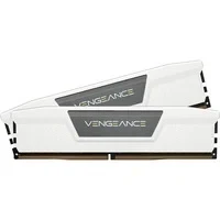 Abbildung von Corsair VENGEANCE DDR5 RAM 64GB (2x32GB) 5200MHz CL40 Intel XMP iCUE Kompatibel Computer Speicher Weiß (CMK64GX5M2B5200C40W)