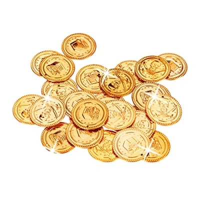Abbildung von relaxdays Piraten Kostüm 1152 x Goldtaler