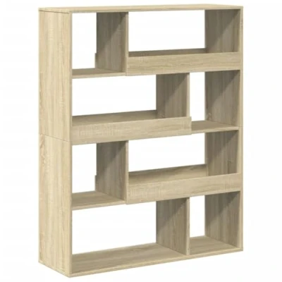 Abbildung von vidaXL Bücherregal Sonoma Eiche 100x33x125,5 cm Holzwerkstoff, 1 tlg.