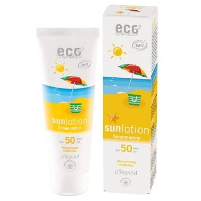 Abbildung von Eco Cosmetics Sollotion SPF 50 Oliv &amp; Havtorn 125 ml