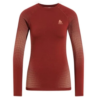 Abbildung von Odlo Damen Funktionsunterwäsche Langarm Shirt PERFORMANCE WARM ECO, spiced apple, XS