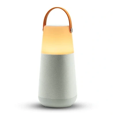 Abbildung von ION Audio Bright Max Tragbarer, wasserfester 360 Bluetooth Lautsprecher mit Beleuchtung, atmosphärischen Sounds, Multi Sync Technologie und Akku