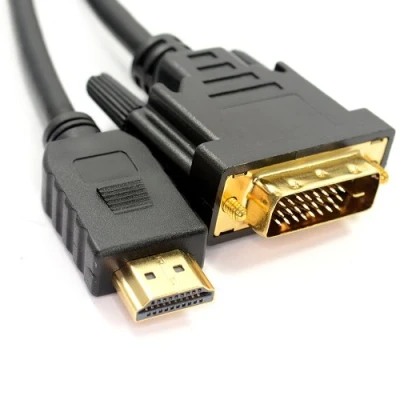 Abbildung von kenable DVI D 24+1 Männlich Zum HDMI Digital Video Kabel Anschlusskabel Vergoldeten 2 m [2 Meter/2m]