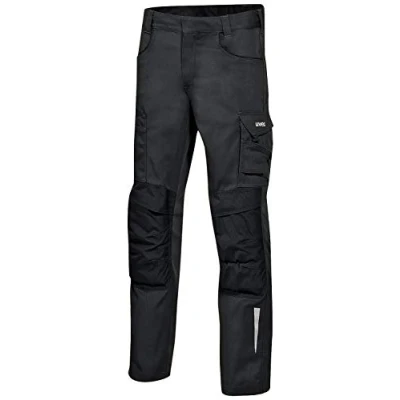 Abbildung von Uvex Synexxo 8982 Männer Cargohose mit Kniepolster Taschen Schwarz, 42