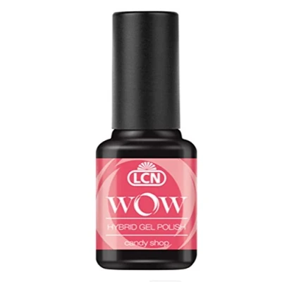 Abbildung von LCN WOW Hybrid Gel Polish Nr. 15 candy shop (8ml) (rosa) Gellack ohne Lichtgerät für bis zu 10 Tage perfekt lackierte Nägel