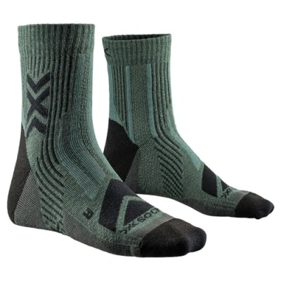 Abbildung von X Socks Hike Perform Merino Ankle Wandersocke Grün Mann Grösse 39 41