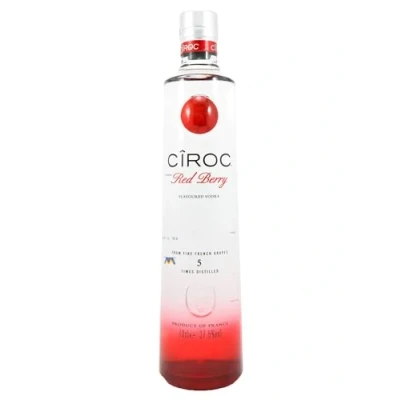 Abbildung von CîROC Red Berry Aromatisierter Ultra Premium Wodka mit köstlichem rote Beerengeschmack 37.5% vol 700ml Einzelflasche