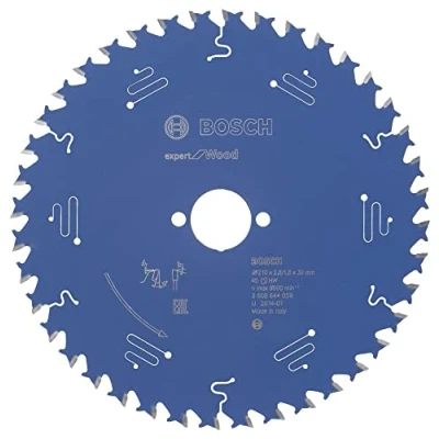 Abbildung von Bosch Professional Kreissägeblatt Expert for Wood (Holz, 210 x 30 2,8 mm, 40 Zähne, Zubehör Kreissäge)