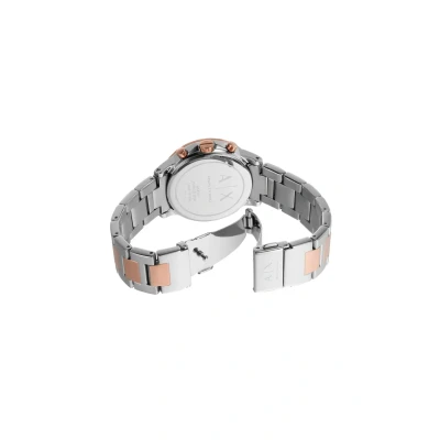 Abbildung von Armani Exchange Chronograph roségoldcoloured/silvercoloured, Damen, Größe: One Size, Roségold coloured/silver coloured