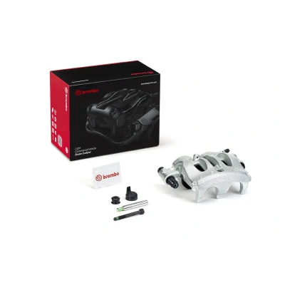 Abbildung von BREMBO F BR 058 Bremssattel Grauguss MERCEDES BENZ: Sprinter 3.5 t Kastenwagen, 3 Pritsche / Fahrgestell