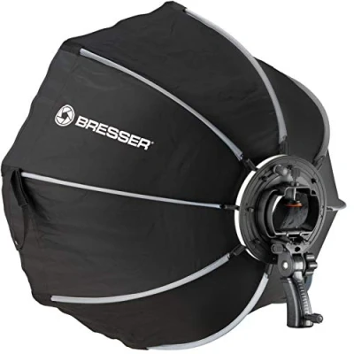 Abbildung von BRESSER Super Quick Schnellspann Octabox 90cm für Kamerablitze