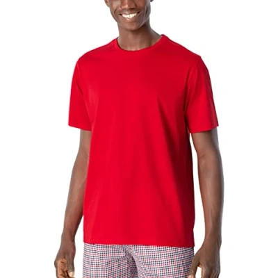 Abbildung von Schiesser MIX Relax Tshirt basic, Herren, Größe: 48, Rot