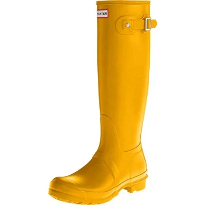 Abbildung von Hunter WOMENS ORG TALL, Damen Gummistiefel, Gelb (Yellow/ryl), 40/41 EU