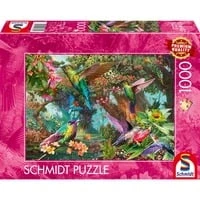 Abbildung von Farbenspiel der Kolibris, Puzzle
