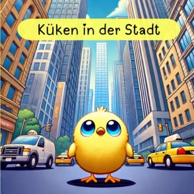 Abbildung von Küken in der Stadt: Vom Landleben zur Stadterkundung ein lehrreiches Abenteuer