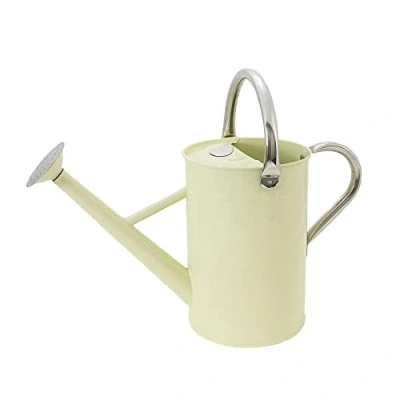 Abbildung von Kent &amp; Stowe 4,5 Liter Vintage Gießkanne in Creme Verzinkte Stahlkanne für das tägliche Gießen Kanne im klassisch englischen Stil mit 2 Griffen