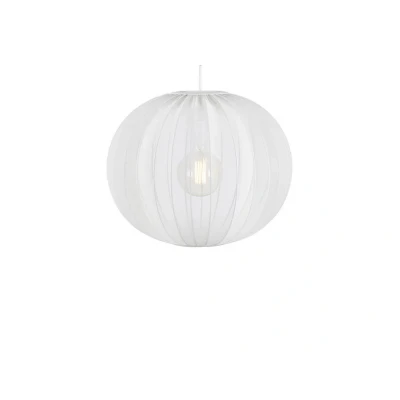 Abbildung von Pendellampe Florence, weiß, Ø 50 cm, Nylon