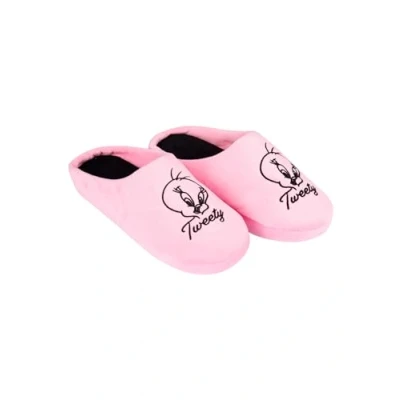 Abbildung von Looney Tunes Tweety Hausschuh, Damen, Größe: 39 40, Rosa Schuhe
