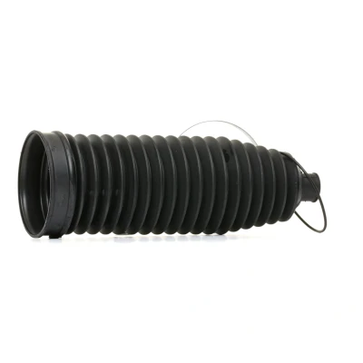 Abbildung von FEBI BILSTEIN 22628 Faltenbalgsatz, Lenkung Thermoplast Vorderachse links, rechts mit Schellen BMW: X5, 5 Touring, X3