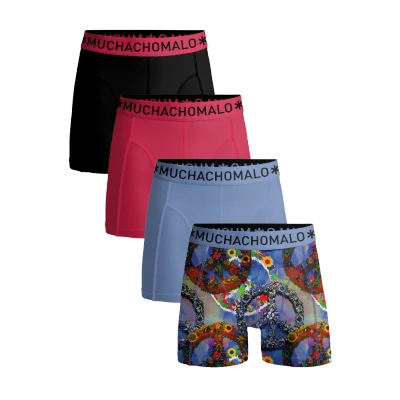 Abbildung von Muchachomalo Herren Boxershorts 4 Stück Unterhosen