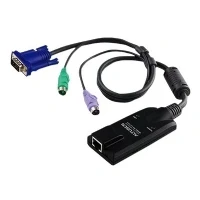 Abbildung von ATEN PS/2 VGA KVM Adapter, PS/2, VGA, Mehrfarbig, RJ 45, 1 x 45