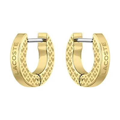 Abbildung von Lacoste L&#039;ESSENTIEL Ohrringe goldcoloured, Herren, Größe: One Size, Gold coloured