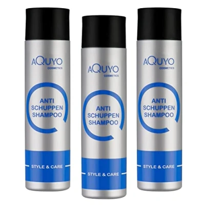 Abbildung von Style &amp; Care Anti Schuppen Shampoo für fettige, juckende und trockene Kopfhaut (3er Pack 3x 250ml) Haarshampoo Haare wirkt unterstützend bei Psoriasis Pilz Infektionen