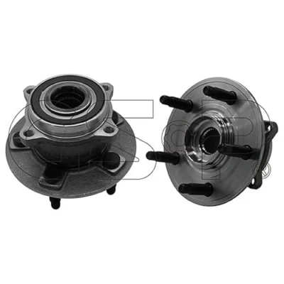 Abbildung von GSP 9330067 Radlagersatz Vorderachse beidseitig mit integriertem ABS Sensor 160mm TESLA: Model S, X