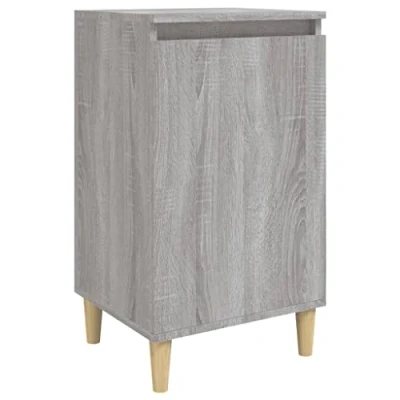 Abbildung von vidaXL Nachttisch Grau Sonoma 40x35x70 cm (1 St)