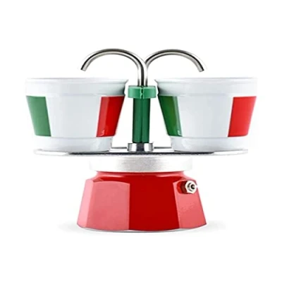 Abbildung von BIALETTI Teebereiter Set MINI ITALIA 2 BICC.