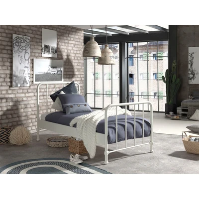 Abbildung von Vipack Jugendbett &quot;Bronxx&quot;, (Made in Europe), Metallbett