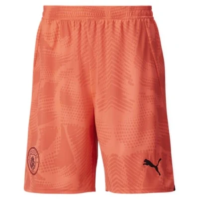 Abbildung von Manchester City 24/25 Torwartshorts Herren PUMA Neon Sun Orange