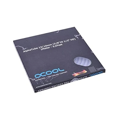 Abbildung von Alphacool 18530 Schlauch AlphaTube HF 13/10 (3/8&quot; ID) UV Blau transparent 1m (3,3ft) Retailbox Wasserkühlung Schläuche