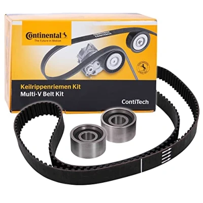 Abbildung von CONTITECH CT1038K1 Zahnriemensatz 152 ohne Spanndämpfer, Spannrolle FIAT: Ducato I Kastenwagen, Pritsche/Fahrgestell