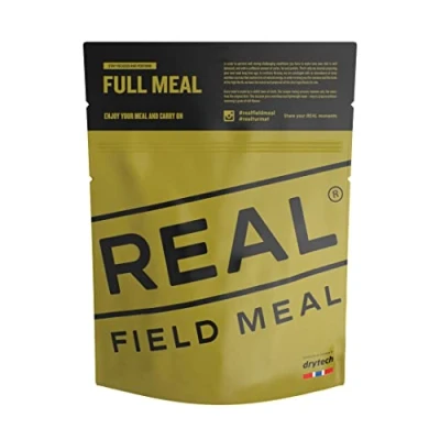 Abbildung von drytech Real Turmat Full Meal gefriergetrocknete Expeditionsnahrung, Geschmacksrichtung: Couscous Med Linser Og Spinat/Couscous mit Linsen und Spinat