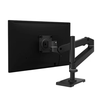 Abbildung von Ergotron LX Pro Monitor Arm, hohe Säule, Tischhalterung für Monitore bis 34&quot;, 1,8 10 kg, VESA, Constant Force Technologie, Jahre Garantie, Schwarz 45 695 292
