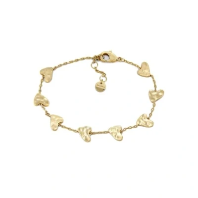 Abbildung von Skagen ANJA Hearts Armband goldcoloured, Damen, Größe: One Size, Gold coloured