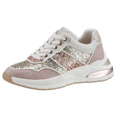 Abbildung von Tamaris Sneaker low, Damen, Größe: 36, Rosegold/glam Schuhe