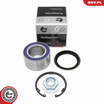 Abbildung von ESEN SKV 85SKV077 Radlagersatz Vorderachse mit integriertem ABS Sensor 74mm MAZDA: MX 5 I, 323 F 6, Premacy