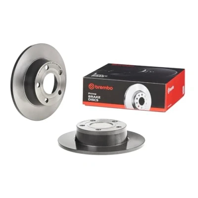 Abbildung von BREMBO COATED DISC LINE 08.9751.11 Bremsscheibe 255 10 5 voll beschichtet AUDI: A6 C5 Avant, Limousine