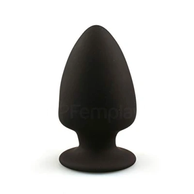 Abbildung von Analplug „Premium Silicone Plug“ mit Standfuß