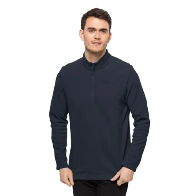 Abbildung von Jack Wolfskin Taunus HZ M Fleecepullover, Herren, Größe: Medium, Night blue