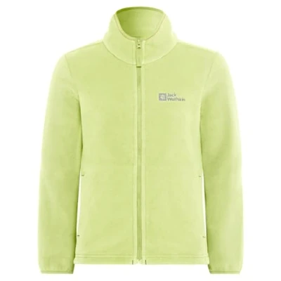 Abbildung von Jack Wolfskin Taunus Unisex Fleecejacke für Kinder, Größe: 164, Cool matcha
