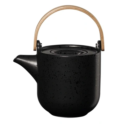 Abbildung von ASA COPPA Teekanne mit Holzgriff kuro 0,6 l