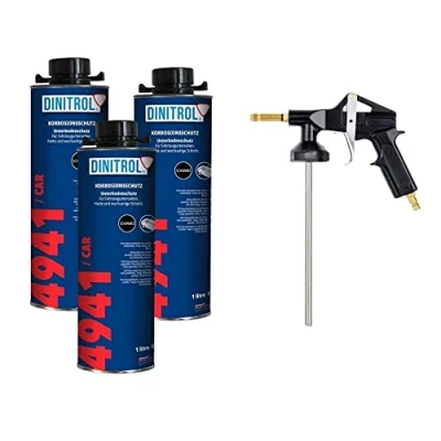 Abbildung von Dinitrol 4941 Unterbodenschutz 1,0L &amp; Vaupel 2000HGS Set (3X Dinitrol)